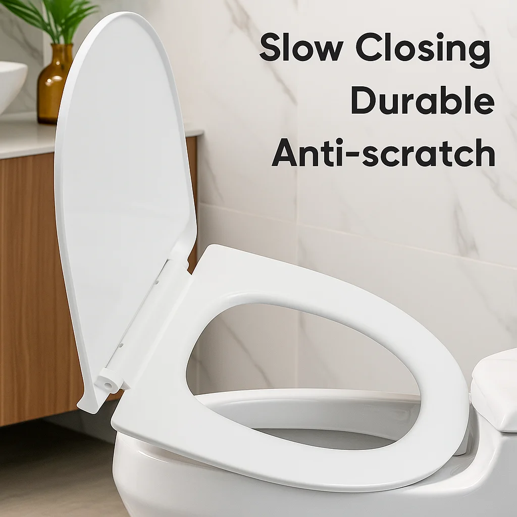 

Современная крышка для унитаза с плавным закрыванием для дома и ванной комнаты