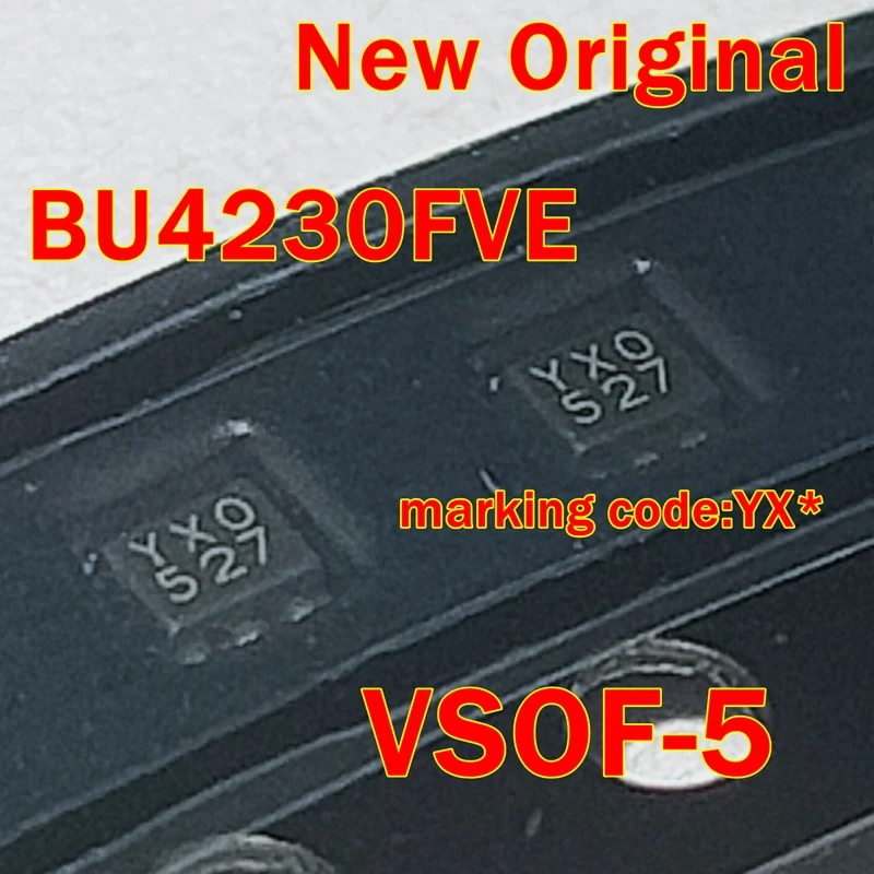 1pcs to 100pcs New Original BU4230FVE-TR BU4230FVE VSOF-5 marking code:YX* Low Voltage Detector IC with Adjustable Output Delay