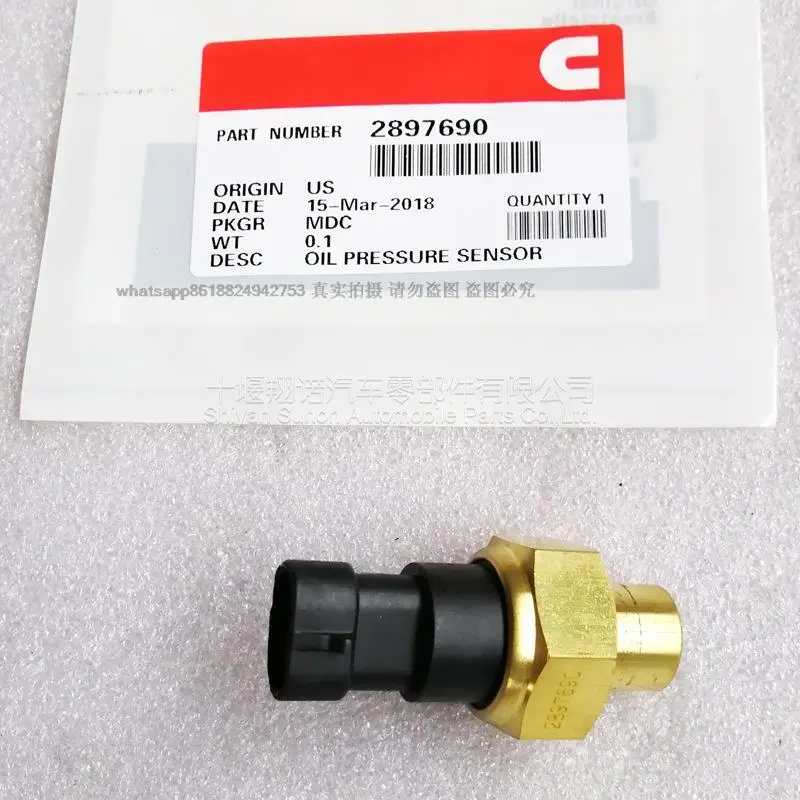 For Cummins engine accessories KTA19 pressure sensor 2897690 3408606
