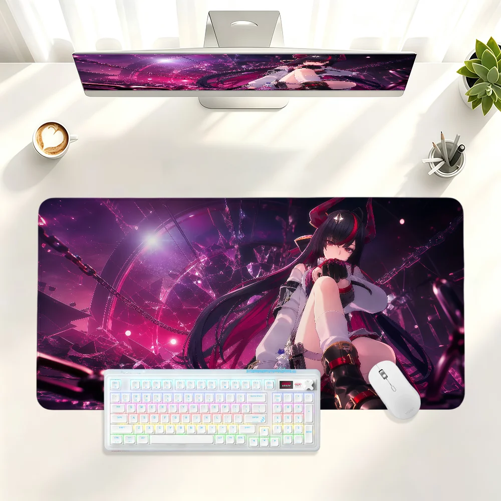 Game S-Shinku Neverness To Everness Mouse Pad Large Non-slip Lockedge Desktop Computer Desk Mat Keyboard MousePad Office Student
