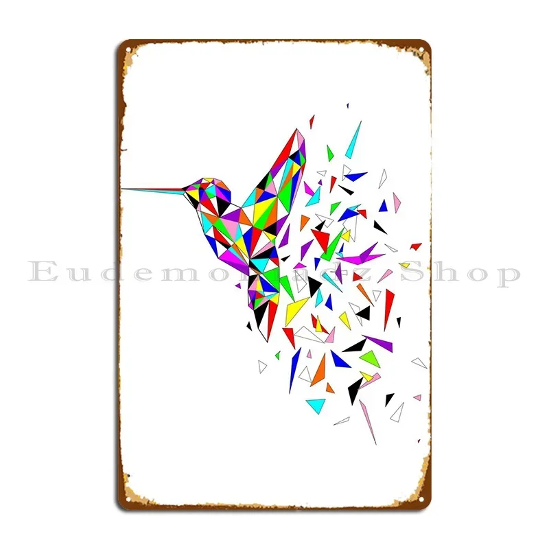 Colibri علامات معدنية حفلة سينما جدار جدار جدارية طباعة جدار جدارية تين تسجيل ملصق #1