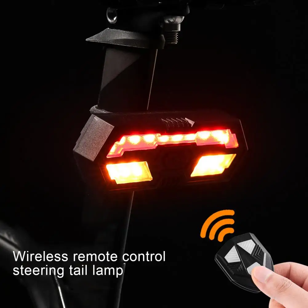 

Cycling Tail Light Super Bright High Decibel Speaker Waterproof 5M Remote Control Warning Taillight with Horn Bicycle Accessorie