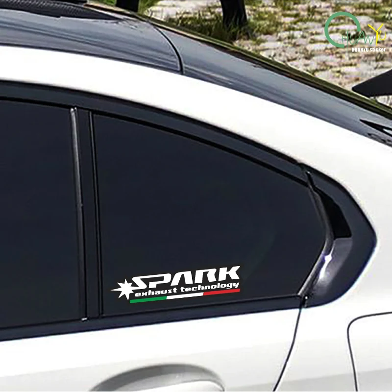 Adhesivo reflectante para tubo de escape Escorpio; calcomanía de modificación del extremo de la cola de la motocicleta; pegatina AK para decoración del coche