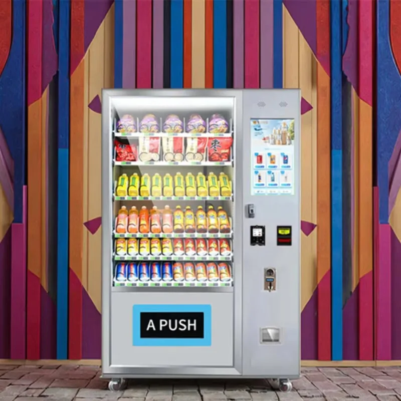 

Vending Machine for Drinks Snacks All Kinds of Daily Necessities 21.5 Inches Touch Screen 24 Hours Self-Service Vending Machine