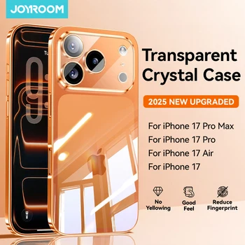 כיסוי Joyroom שקוף קריסטלי לאייפון עם הגנה מהצהבה