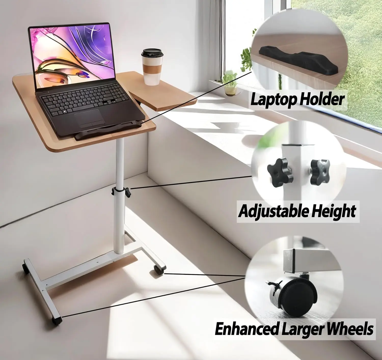 Scrivania Standup Mobile regolabile |