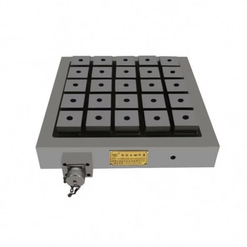 Super powerful electronically controlled permanent magnet chuck table for numerical control machining centers