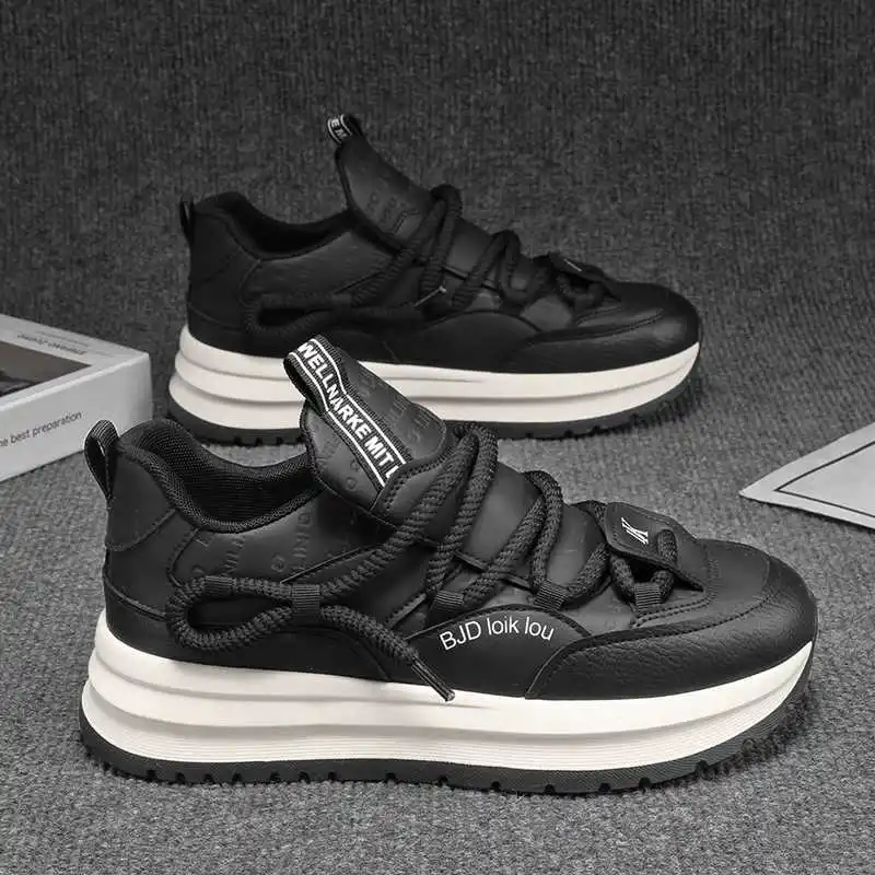 

Thick Bottom High Platform Basketball Sneakers Men Men's Summer Shoes Tennis Skateboarding Man Sport Tensi On Offer To Play