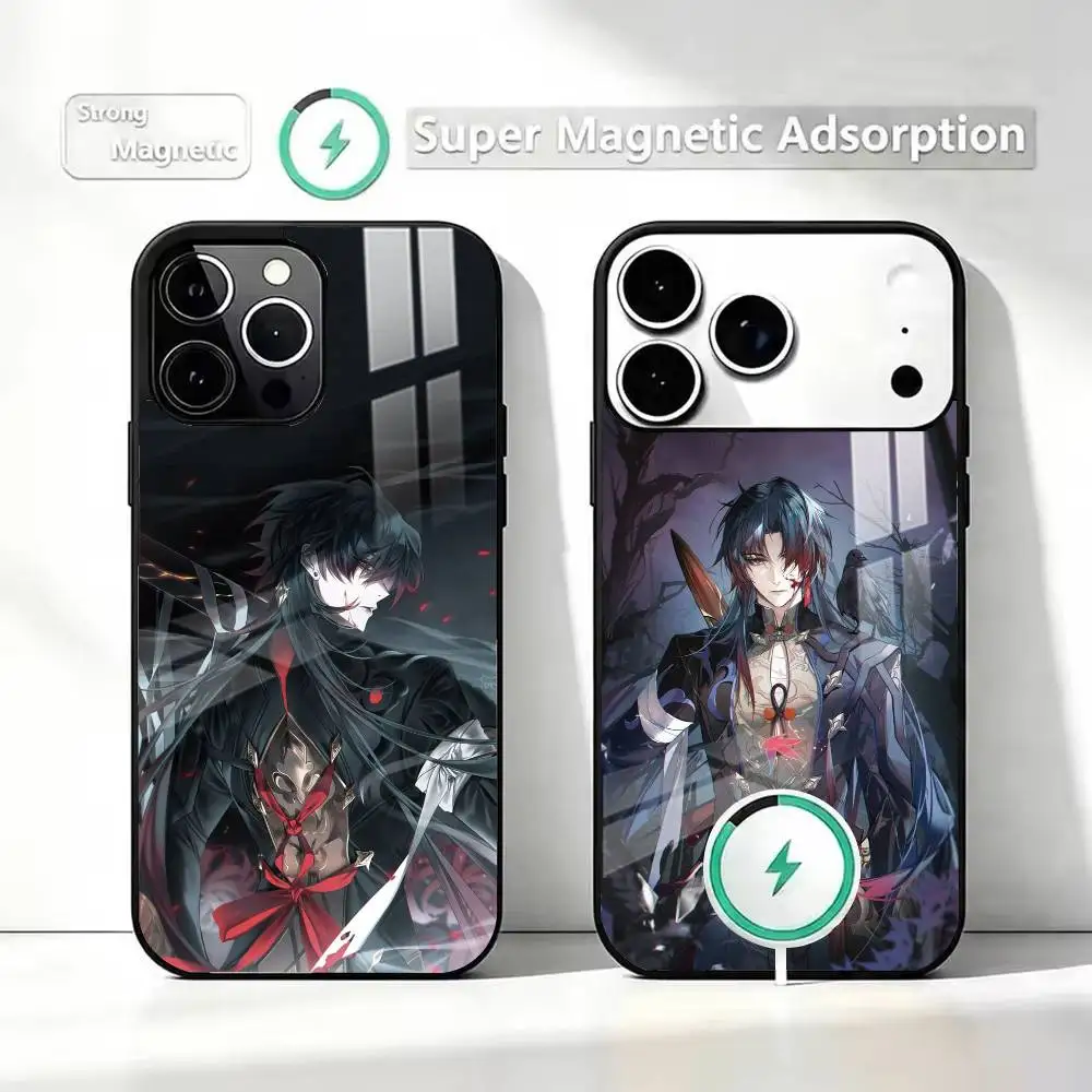 B-Blade Stellaron Hunters HSR Phone Case For iPhone17,16,15,14,13,12,11 Plus,Pro Supports Magnetic Wireless Charging
