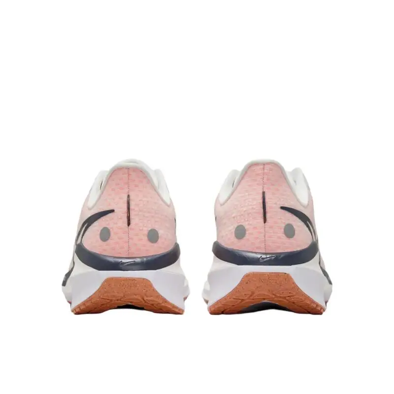 Nike Air Zoom VOMERO 17 Stylish Leisure Snug Portable Brief Non-skid Running Shoes White/Pink FB1309-102