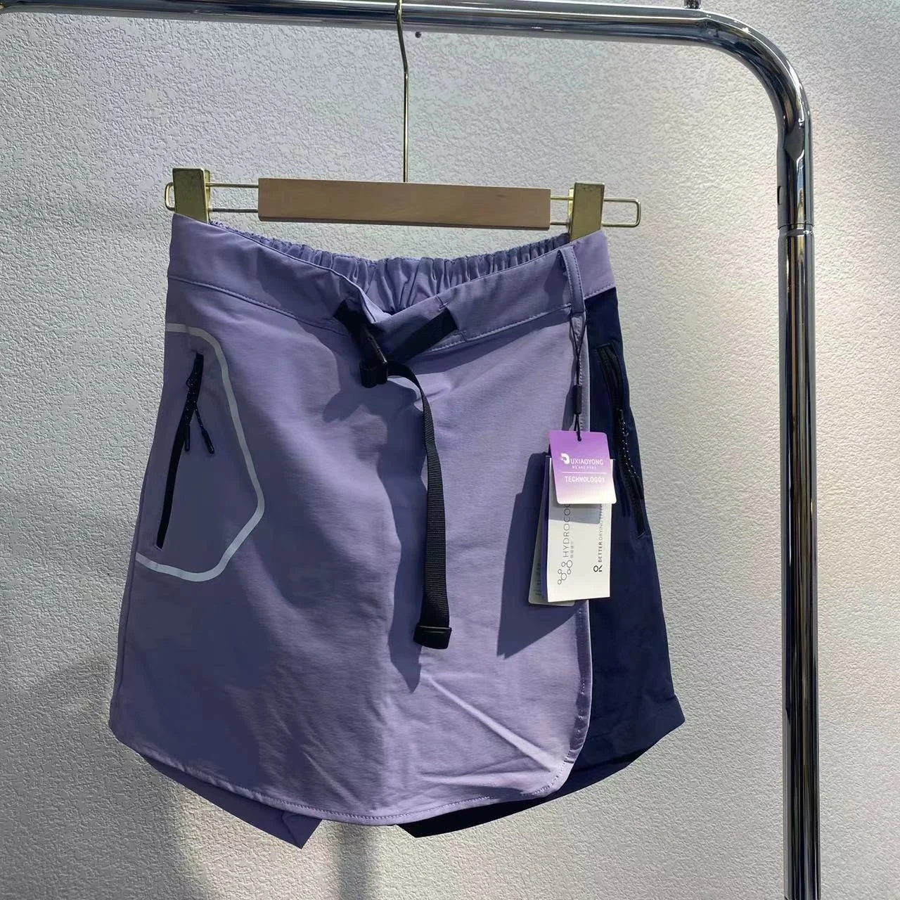 

Adjustable Waist Sports Inner Skort orts Women's Summer Faionable Casual Nylon Spandex mid Waist A-Line Skirt