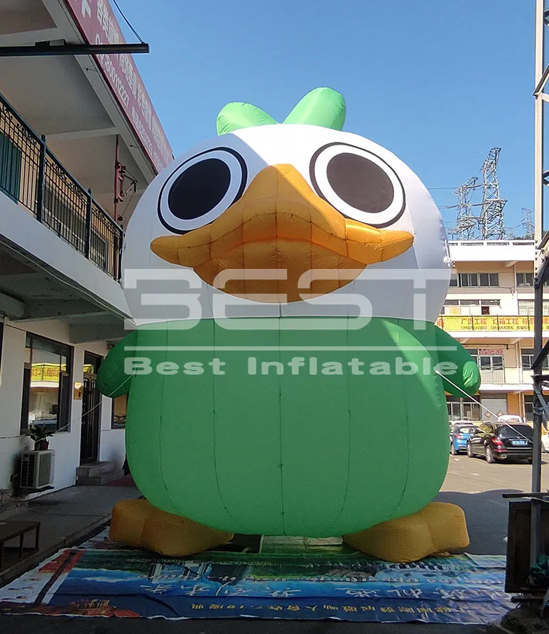 

7 м гигантская надувная Милая утка для наружного события рекламное украшение