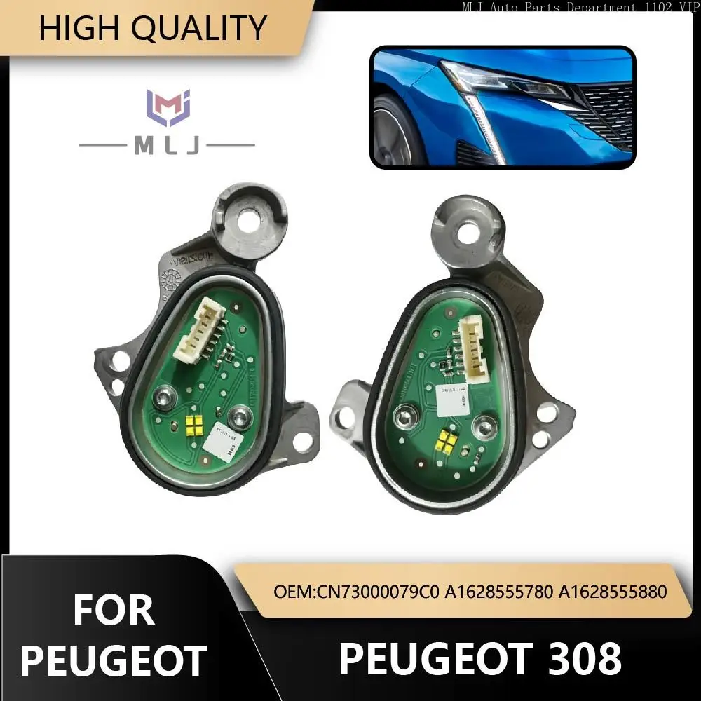 

A1628555780 A1628555880 For Peugeot 308 White DRL Light Source Module Angel Eye White Light Module Car Accessories CN73000079C0