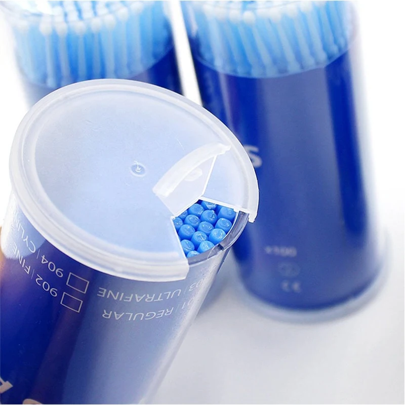 

100Pcs/Bottle Dental Micro Brush Denspay Dental Disposable Micro Brushes Applicators Brush Teeth Oral Dentist Materials Dropship