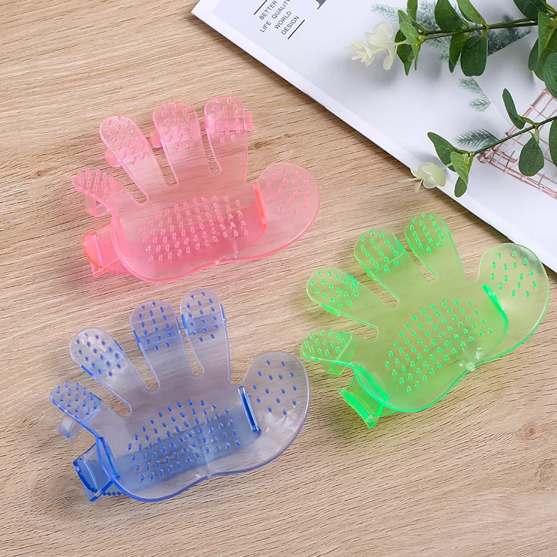 For Cats Glove Pet Grooming Brush Comb Cat Hackle Pet Deshedding Brush Glove for Animal Dog Pet Hair Gloves for Cat Dog Grooming