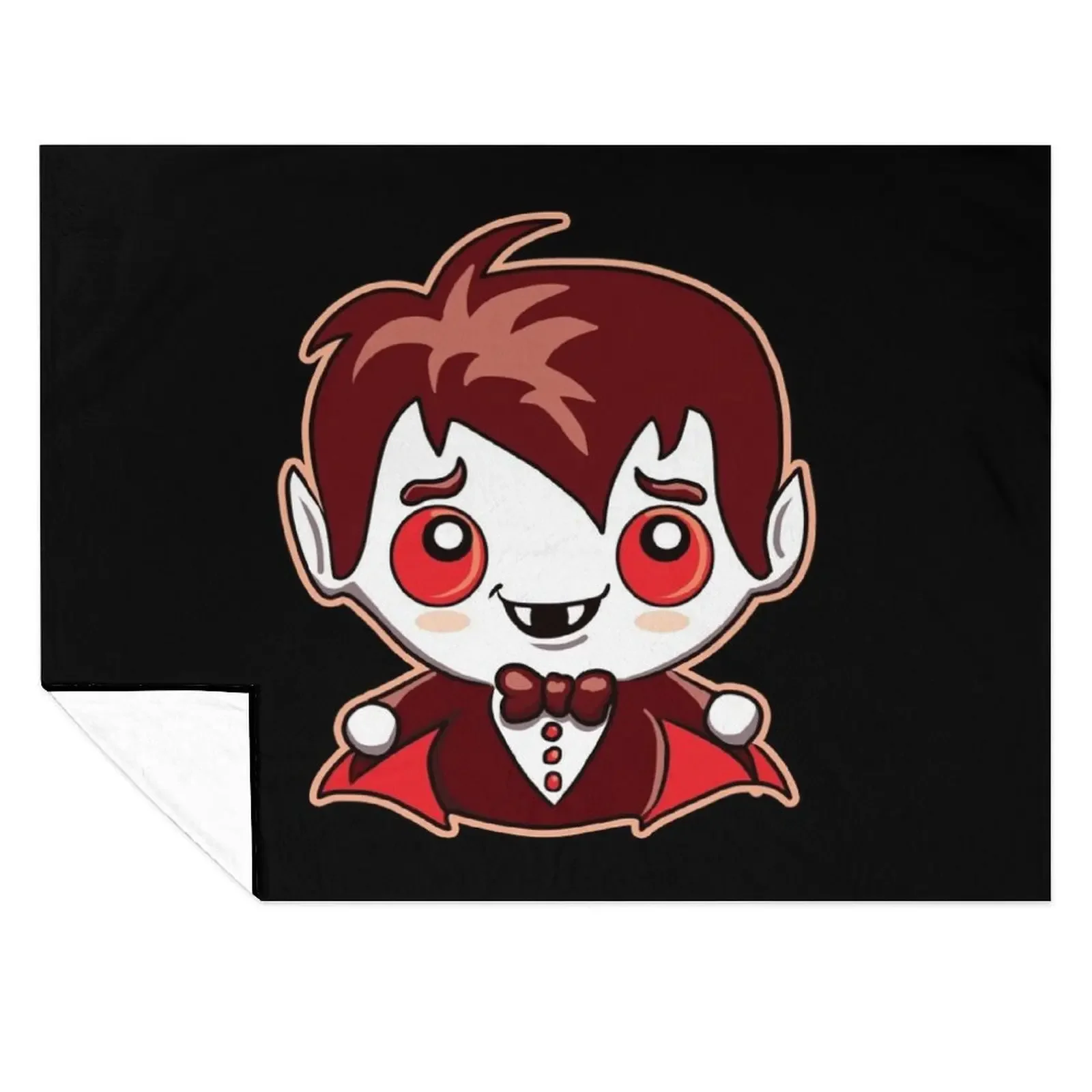 

Cute Little Vampire Throw Blanket blankets and throws Large warm winter Stuffeds Blankets