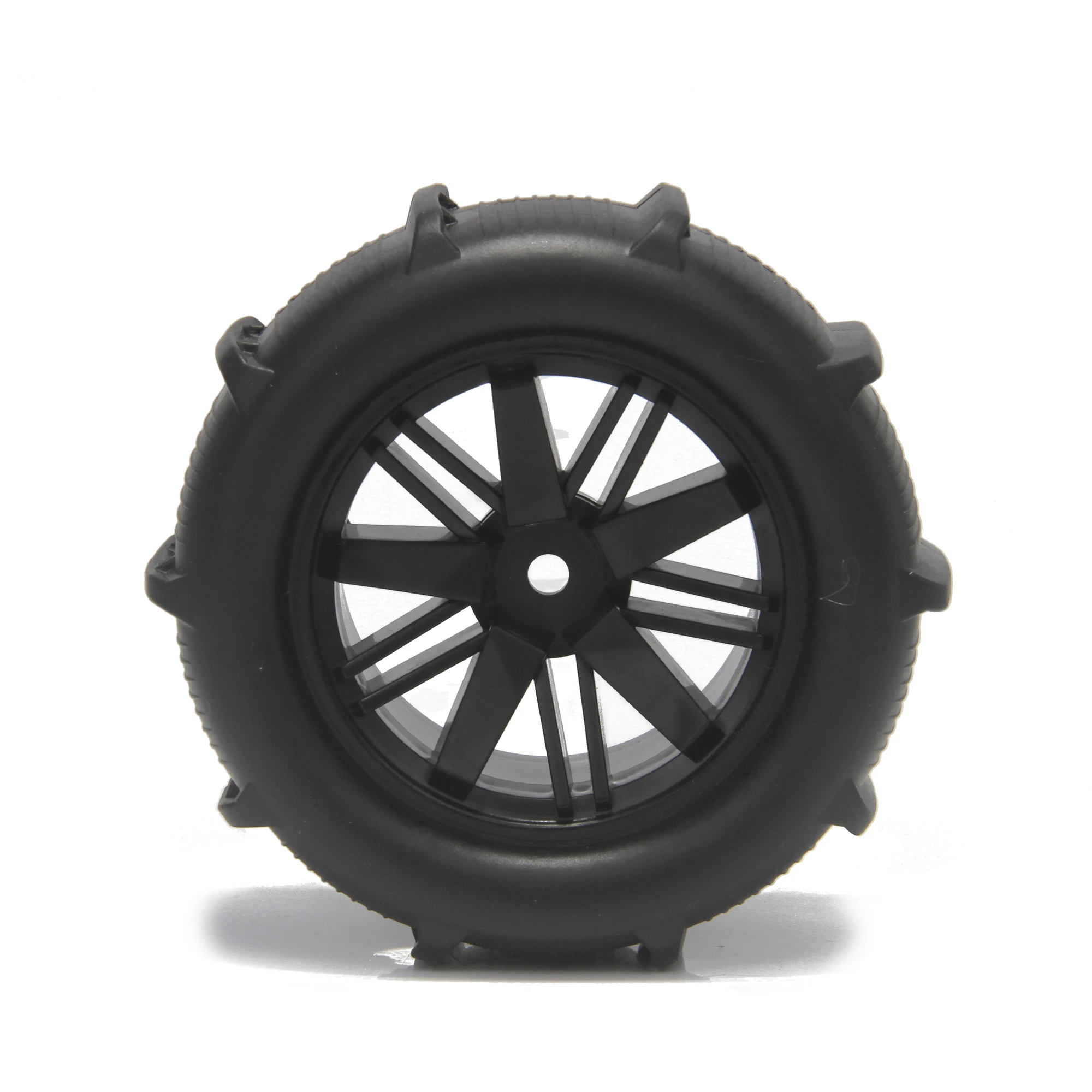 

4PCS NEEBRC 78mm 12mm Hex Rubber Tires Wheels for 1/16 1/14 RC Monster Truck SCY 16101 Pro 16102 Pro WLTOYS 144001 144010 124016