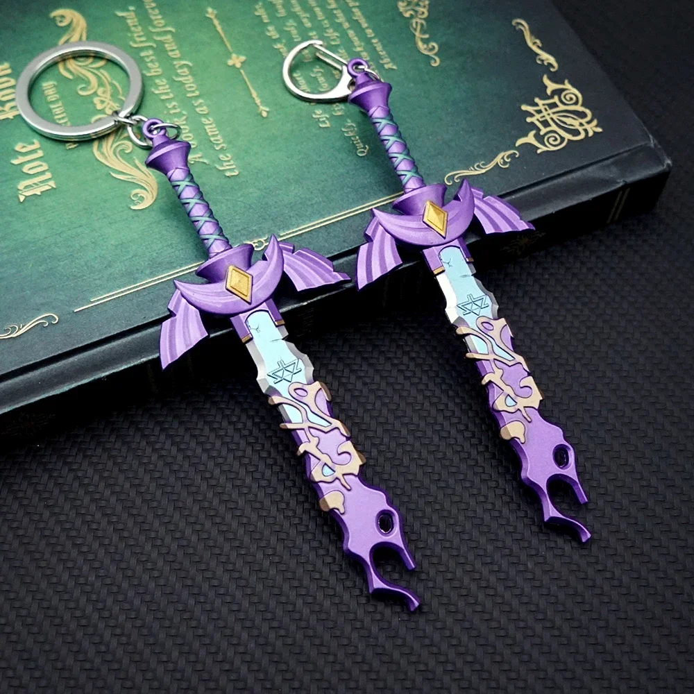 LLavero de lágrimas del reino para hombres, llaveros de enlace de la historia del Maestro de la espada, accesorios de juego, llavero de coche