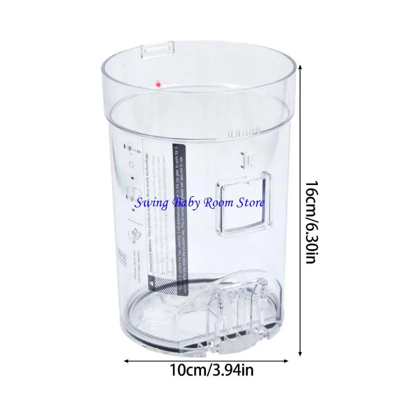 K1ADユニバーサル大容量ダストカップワイヤレス真空クリーナープラスチック構造ダストコンテナろ過システム