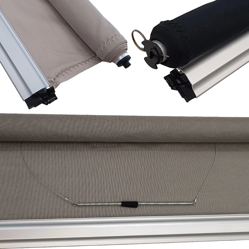 

For Volvo XC60 XC90 V60 V90 S90 2016 2017 2018 2019 2020 2021 Car Panorama Sunroof Roller Blinds Sunshade Curtain Cover Assembly