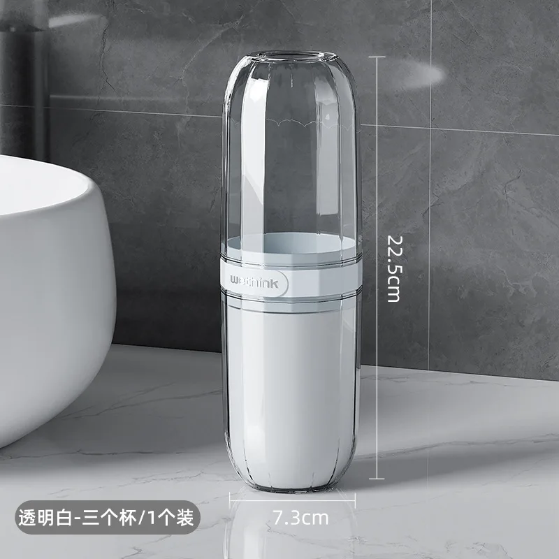 Multifunctional Storage Box Lightweight Travel Mouthwash Cup Toothpaste Holder  Toothbrush Storage Cup For Daily Washing