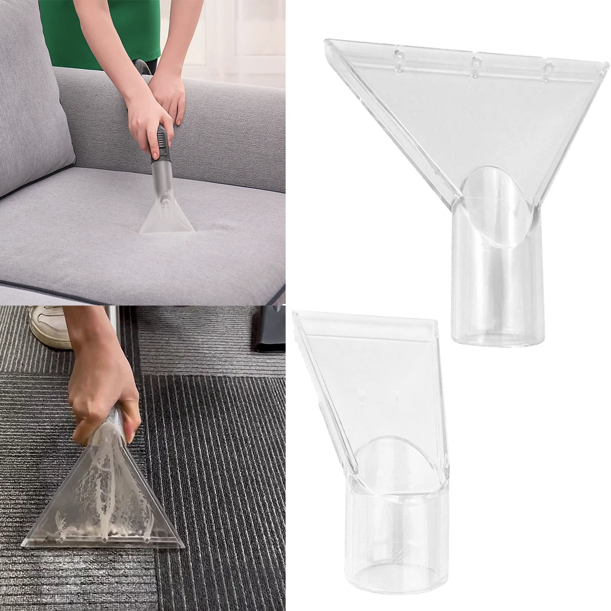 

1 Pcs Hot Sale Carpet Vac Extractor Attachment-Tool Cleaning Vacuum Clear Upholstery Detailing Turn Shop Vac Into an Extractor