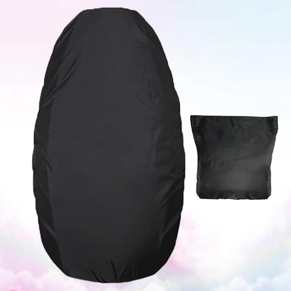 

Motorcycle Cushion Cover Black L Waterproof Uv Resistant Seat Protector Rain Dust Cover for Motorbike Motorcycle Cushion Shelter