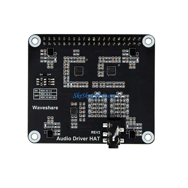 E65E Professional 40pin ES7210 Placa motorista 4 Módulo amplificador canais Módulo Mini Digital Amplificador Placa com