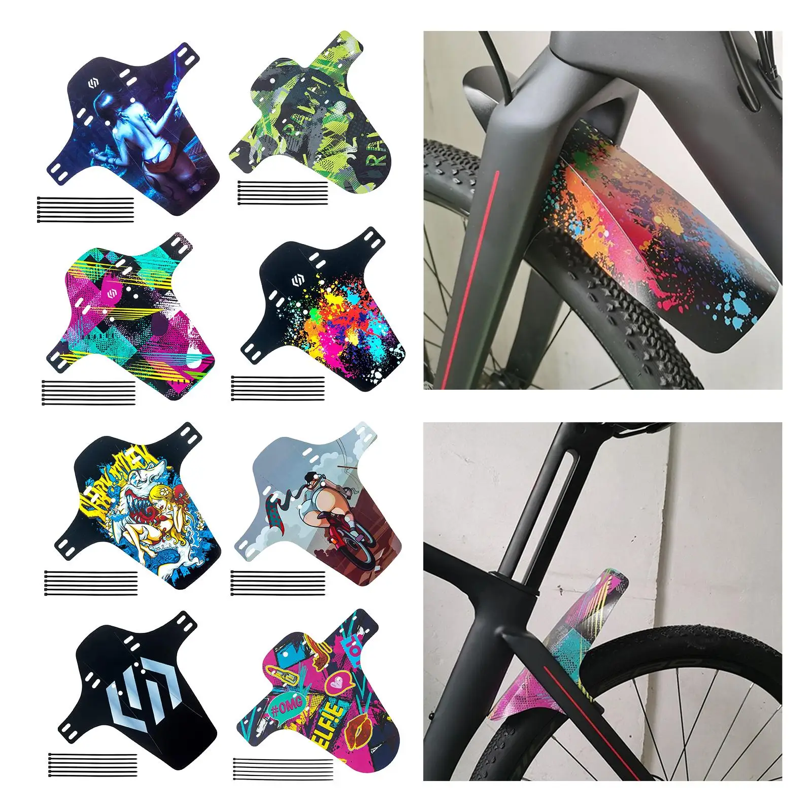 Road MTB Mudguard Fits 26\