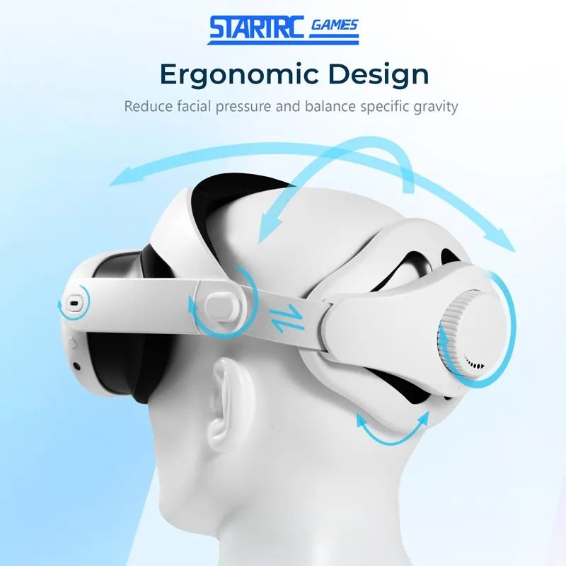메타 퀘스트 3 헤드 스트랩 Vr 액세서리, 조절식 엘리트 헤드스트랩, 오큘러스 퀘스트 3 교체 헤드셋 액세서리