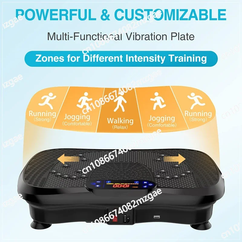 Plate Vibration with 500W/1000W/2000W Whole Body Vibration Plate Exercise Machine