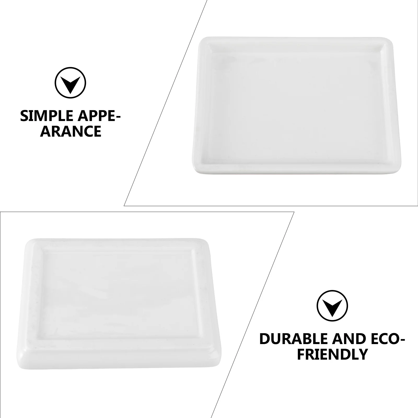 

Керамическая мыльница универсального размера для большинства мыла, прочная и легкая, для ванной, кухни, подставка для мыла, лоток для мыла