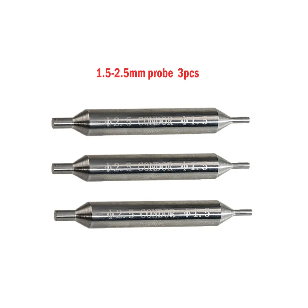 3pcs Milling Cutter Probe 1.0mm 1.5mm 2.0mm 2.5mm for Xhorse CONDOR XC MINI Plus Dolphin XP-005 XP-007 Key Cutting Machine
