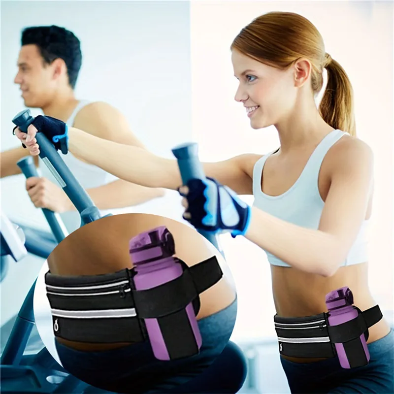 Sport Running Heuptas Voor Vrouwen Mannen Comfortabele Gym Fanny Bag Safty Tape Fietsen Telefoon Case Running Belt