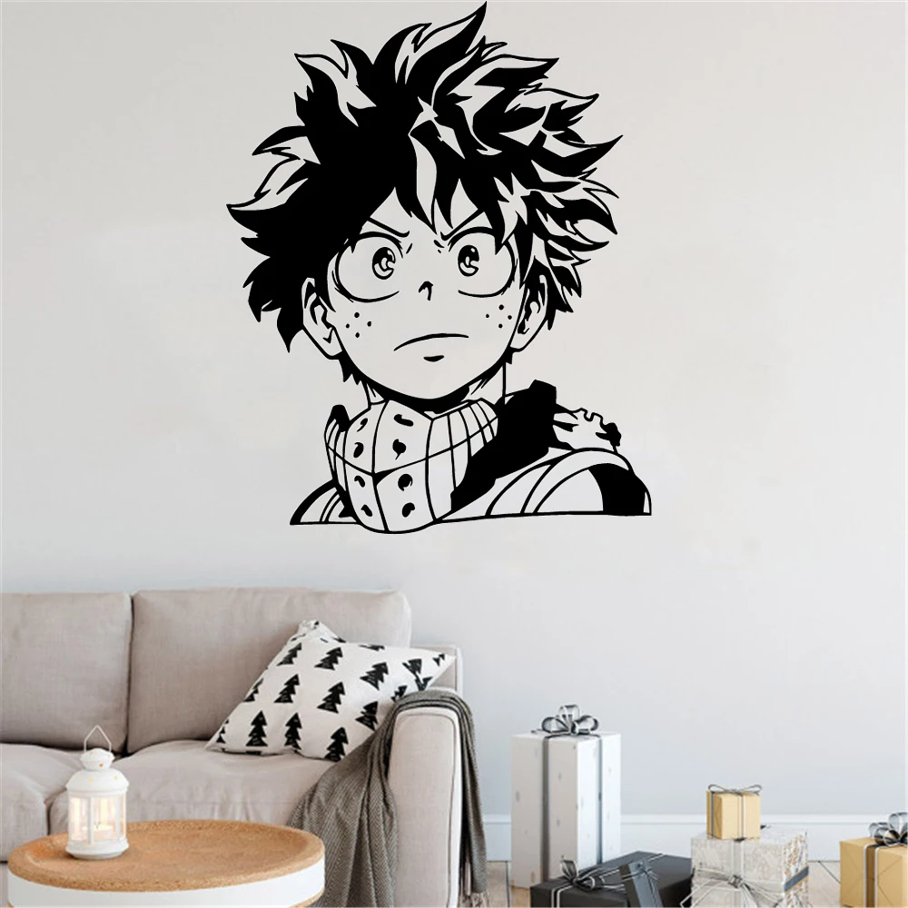 

Creative My Hero Academia Vinyl Wall Sticker Home Decor Stikers For Kids Rooms Diy Home Decoration Wall Decoration Murals