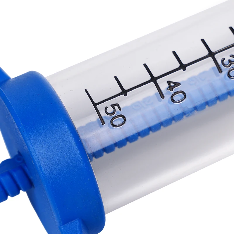 10/30/50ML Animal Syringe Plastic Veterinary Syringe With Needle Bird Feeding Rearing Poultry Syringe Small Pet Medicine Feeder view 4