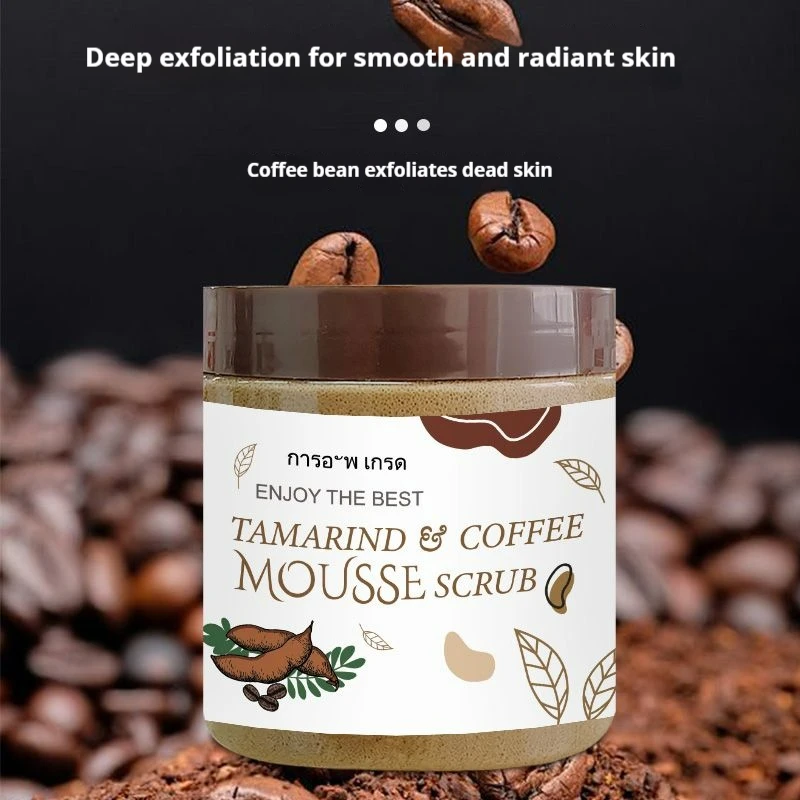 

Thai Coffee Sea Salt Body Scrub Exfoliator - KP Skin Buff, Moisture Lock Polish, Skin Nourish & Smoothing​