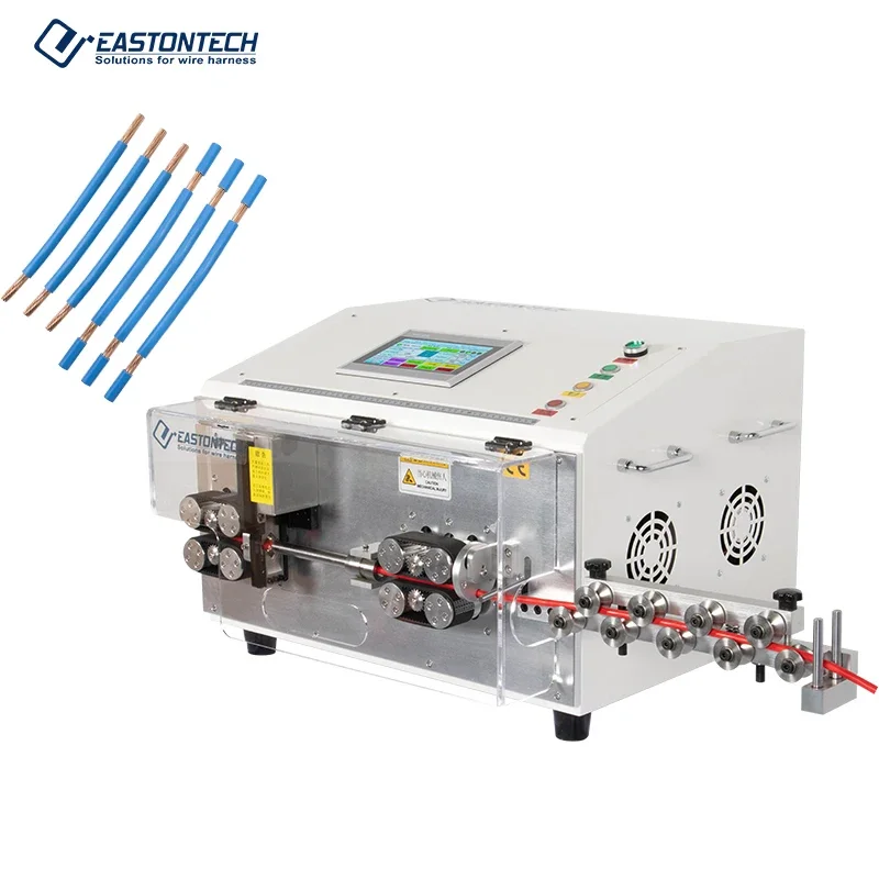 EW-05D High-Speed Electric Wire Cable Cutting And Stripping Machine 0.1-70sqmm Range For Cable Manufacturing Equipment