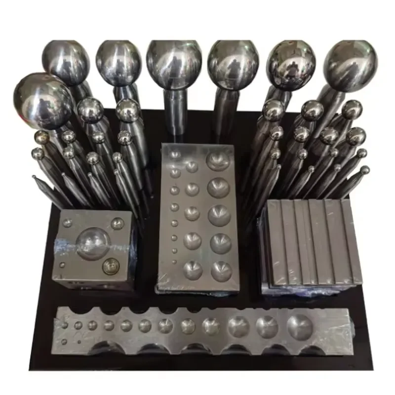 High Quality Square Recess Hammer Stamping Tool for Gold Silver Jewelry Bead Making Clock Craft and Iron Art Processing