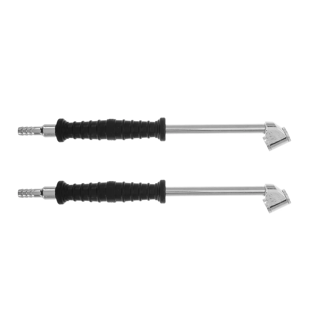 

2pcs Hand Shaking Rod Tire Inflator Nozzle Air Compressor Fittings Hose Adapter Car Truck Bike Motorcycle Tire Air Connector