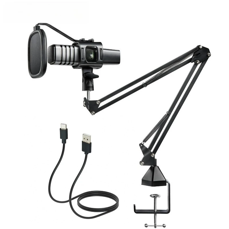 

Mobile Microphone TC30 + USB Condenser Gaming Microphone Kit with Boom Stand