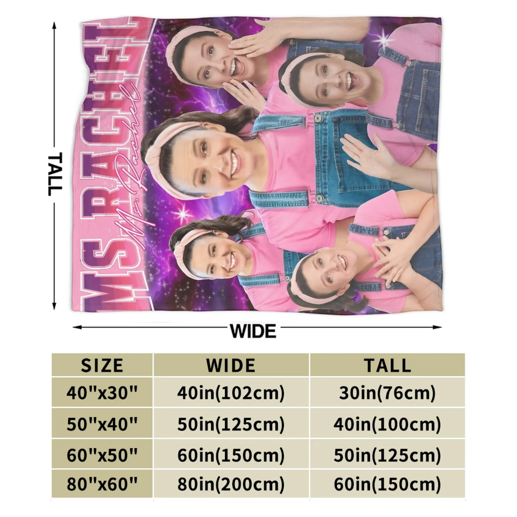 السيدة راشيل 90s البطانيات الفانيلا الصيف المحمولة فائقة النعومة رمي بطانية للمنزل المفارش في الهواء الطلق