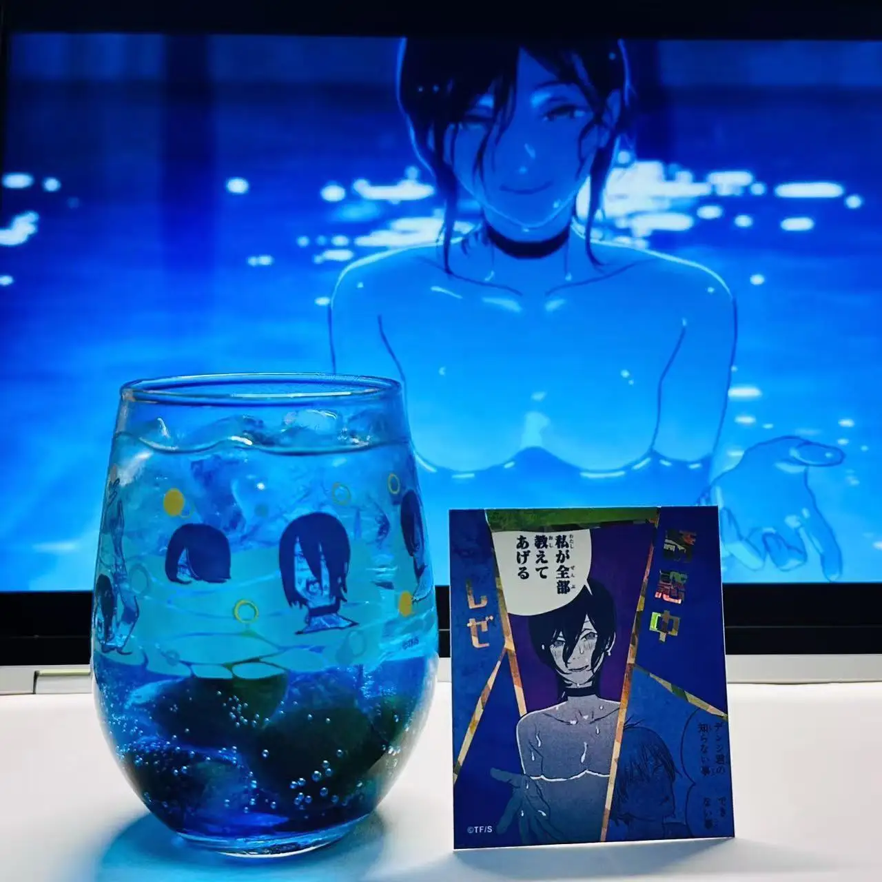 

Reze Glass Cup Chainsaw Man Cute Cartoon Exquisite Good-looking Cup New Large Capacity Household Breakfast Cup Gifts