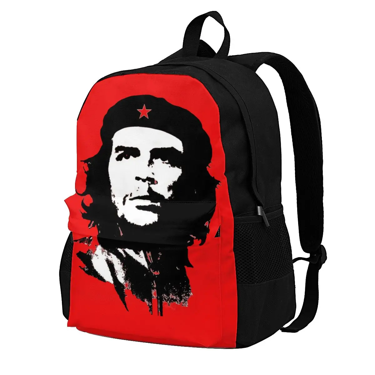 Che Guevara Backpacks Celebrity Big Style Polyester Backpack Summer Runner Bags