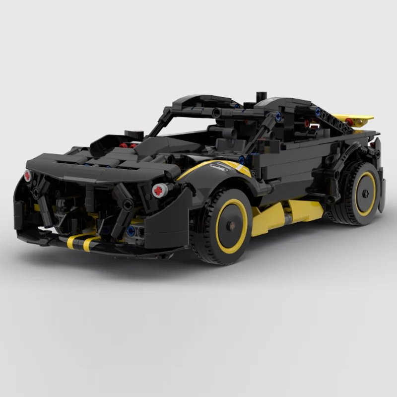 سرعة سباق السيارات نموذج MOC قوالب بناء موستانج الطبقة العليا سيارة رياضية وحدات التكنولوجيا الهدايا عطلة تجميع ألعاب أطفال