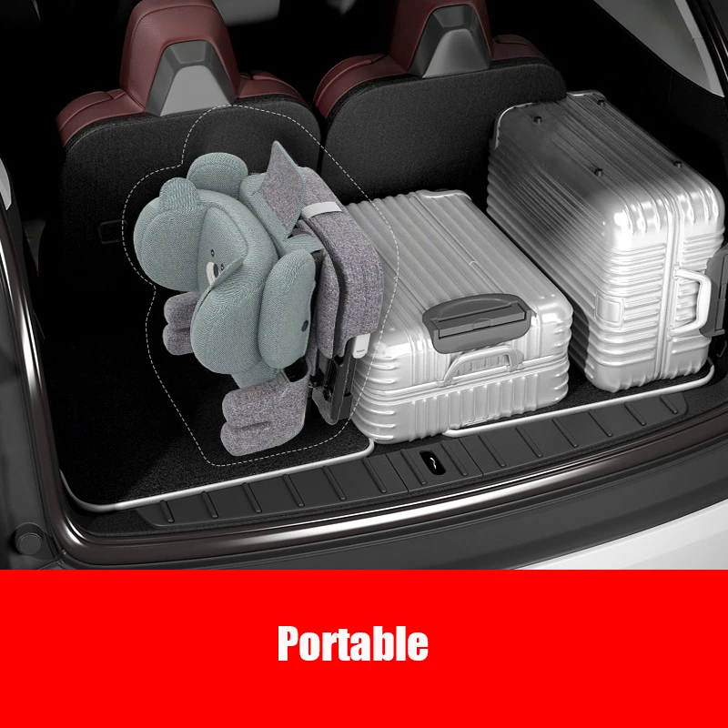 Asiento de coche portátil para niños, asiento de seguridad plegable para bebés con pestillo Isofix, asiento de coche de viaje para niños de 1 a 6 años para todos los modelos de coches