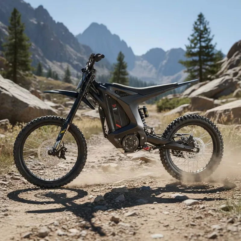 Clouded Leopard Xe Pro Arctic Leopard 20000W 72V 55Ah Motorcycles Electric Off-Road Dirt Bike Arctic Leopard