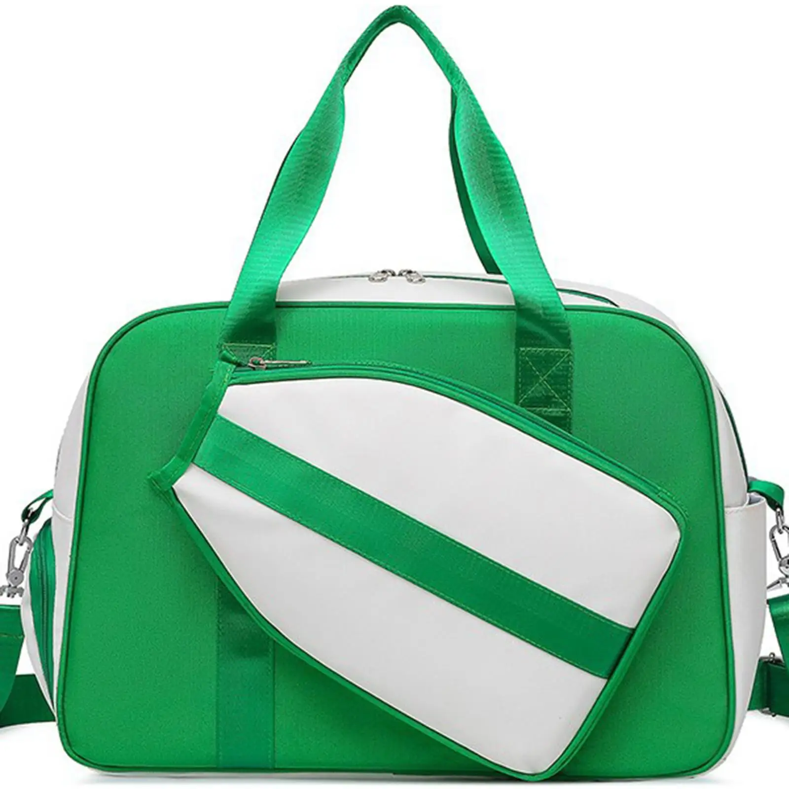 

Сумка для ракеток для пиклбола, большая вместительная спортивная сумка из тканевого материала, наплечная сумка-тоут для бадминтона и тенниса