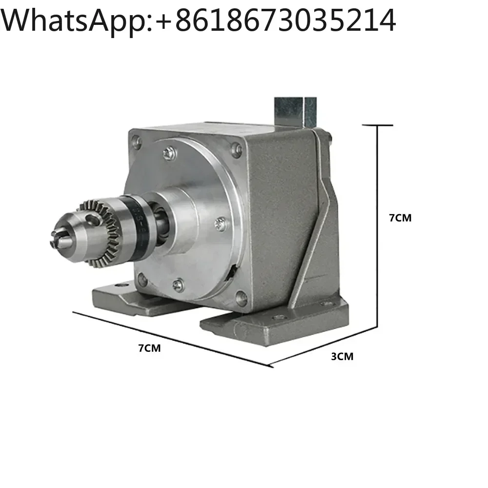Manual Machine High Precision Hand Crank Tapper Portable Drilling Threading Machine with 0.6MM-6MM Tap Chuck