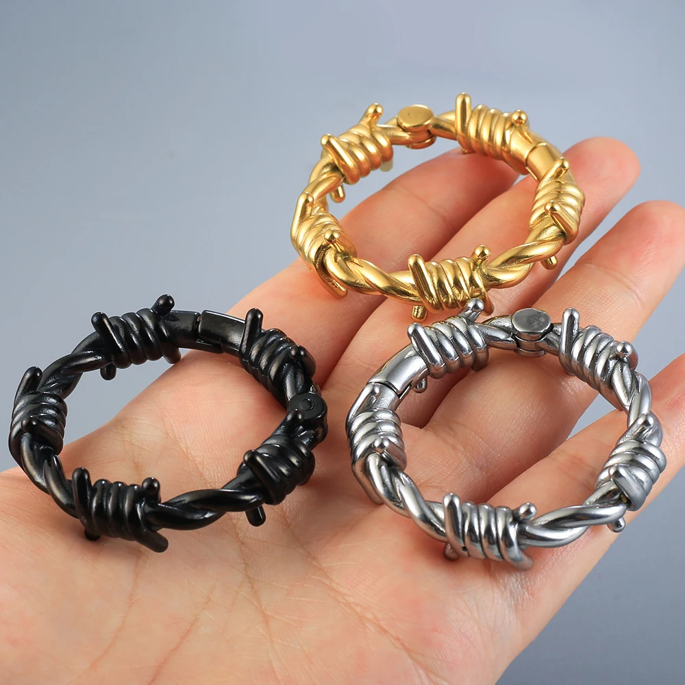 Casvort 2PCS Ohr Gewichte Kleiderbügel Bahre Expander 316 Edelstahl Neue Ankunft Seil Knoten Piercing Körper Schmuck Frauen Männer – Detail 18